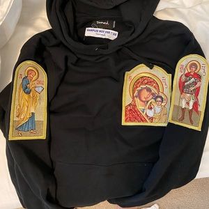 Diamon Supply Co black sample hoodie